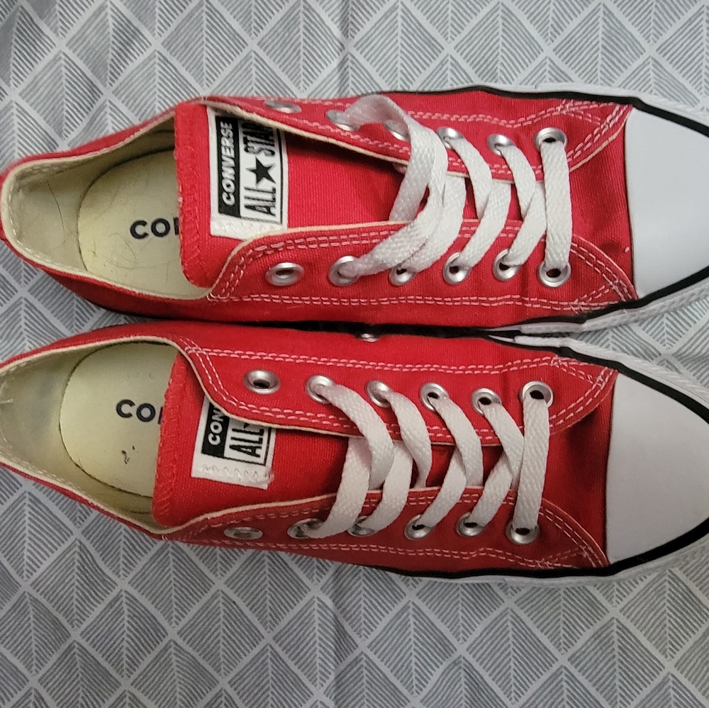 Red Converse - Picture 2 of 3